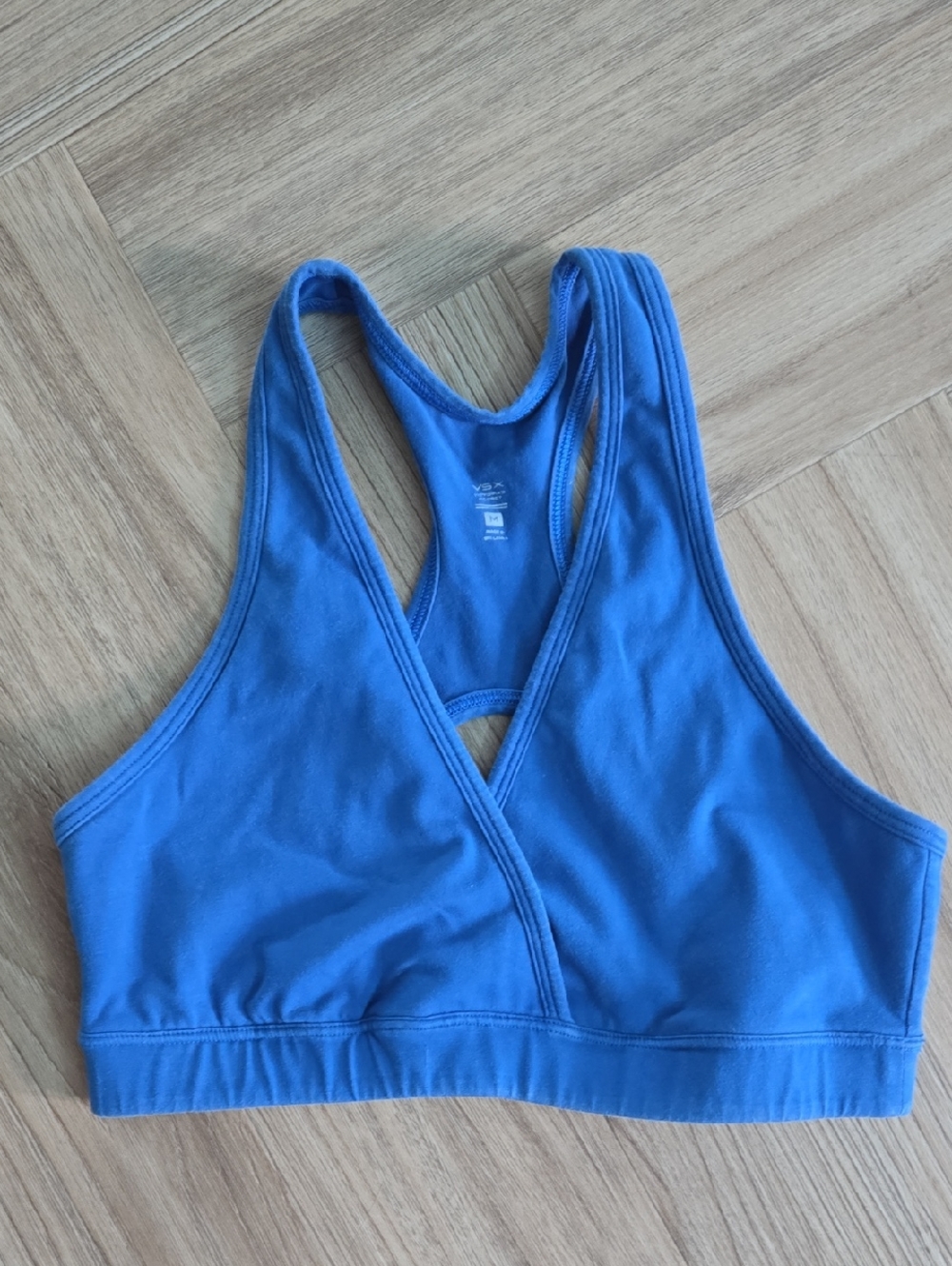 Victoria's Secret Blue Racerback Wrap Bralette Medium